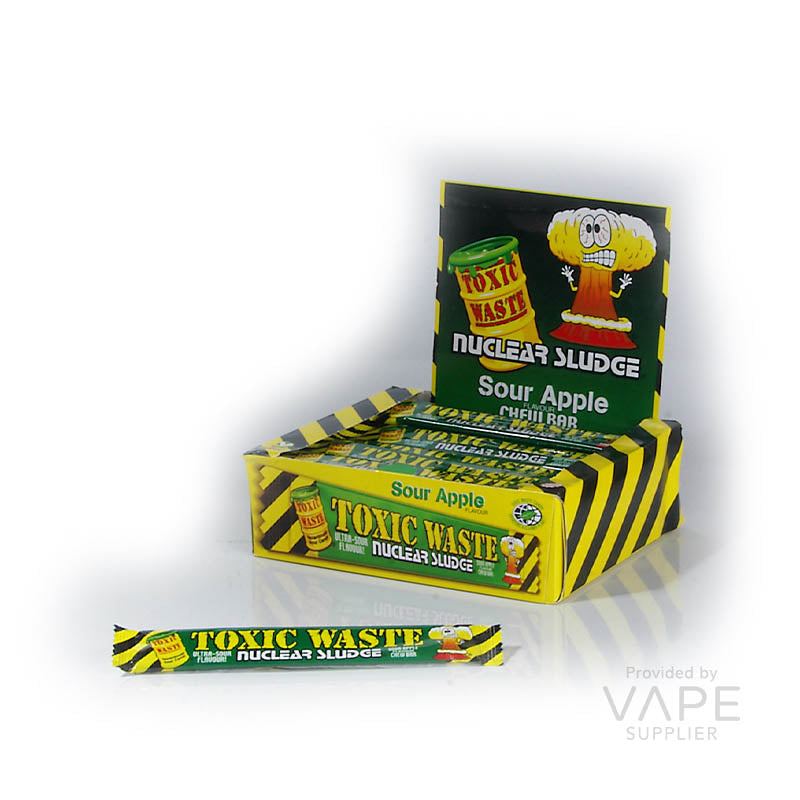 Toxic Waste Apple Chew Bar 50 Pack x 20g