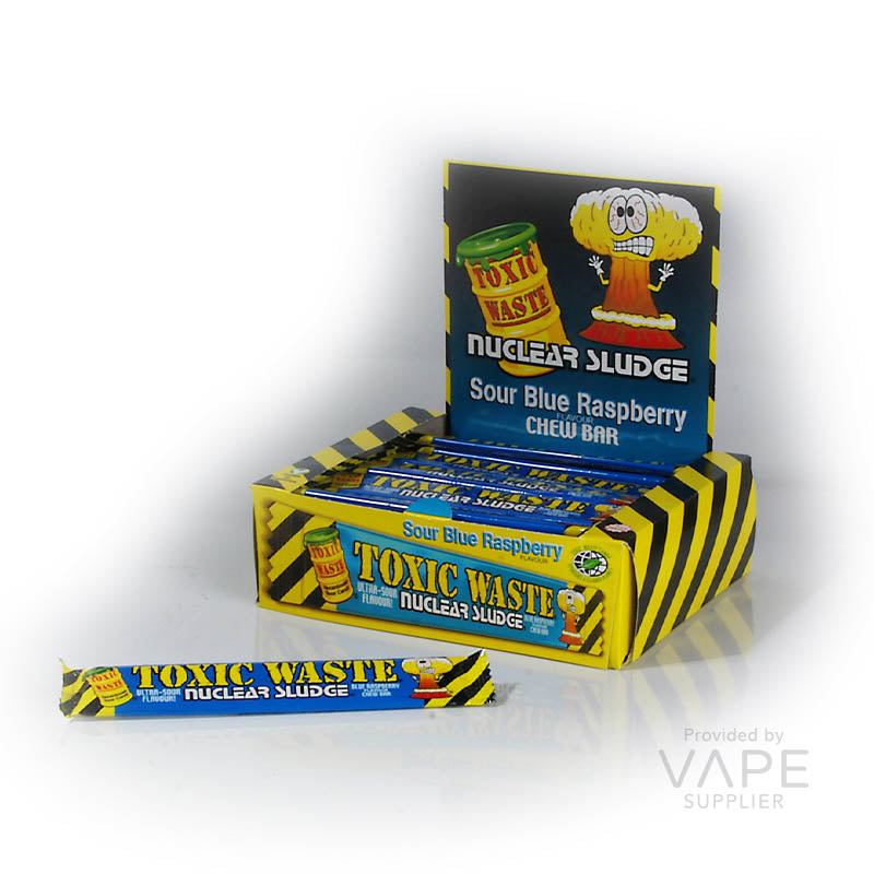 Toxic Waste Blue Raspberry Chew Bar 50 Pack x 20g