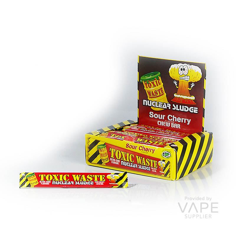 Toxic Waste Cherry Chew Bar 50 Pack x 20g