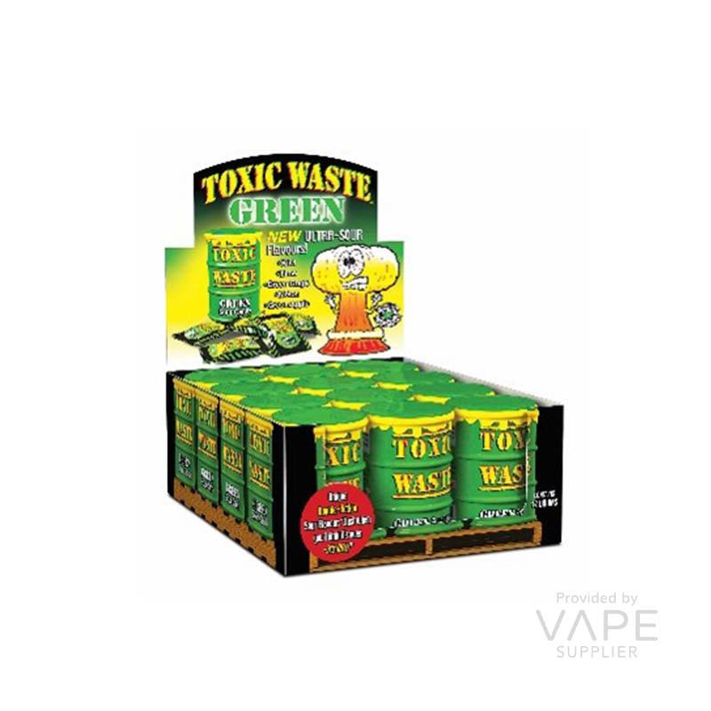Toxic Waste Green Drum 12 Pack x 42g