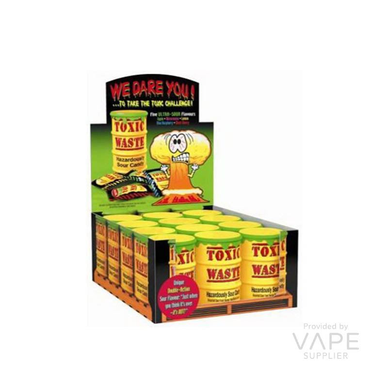 Toxic Waste Original Yellow Drum 12 Pack x 42g