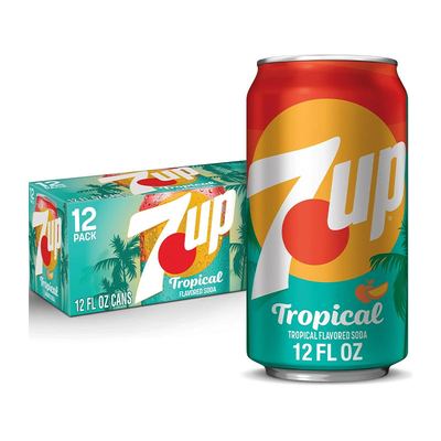 7 UP (USA) 355ml RRP £1.99 - LABELS
