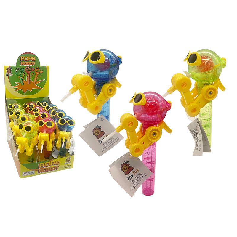 ZOY TOY Pops Robot (Toy & Candy) RRP £1.49