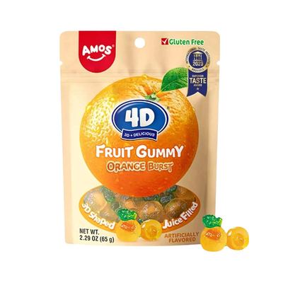Amos 4D Fruit Gummy 65g