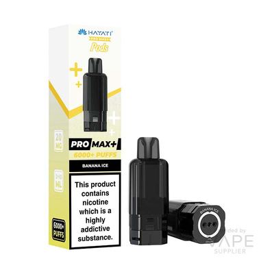 Hayati Pro Max+ 6K Prefilled Replacement Pods 20mg