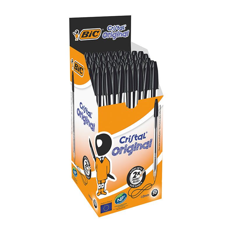 Bic Stationery Cristal Original Medium Black RRP £0.50