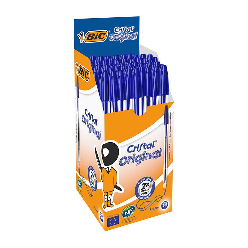 Bic Stationery Cristal Original Medium Blue RRP £0.50