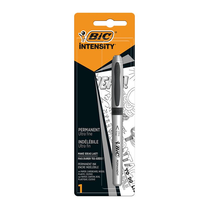 Bic Intensity Black Ultra Fine Permanent Marker 1 pcs RRP £1.99