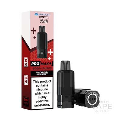 Hayati Pro Max+ 6K Prefilled Replacement Pods 20mg