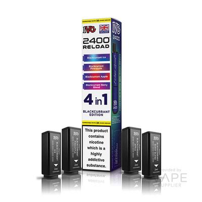 IVG 2400 4 In 1 Reload Pods - 8ml