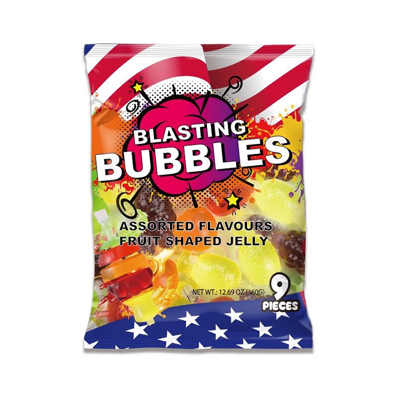 Blasting Bubbles Fruit Shape Jelly 40g