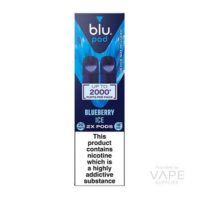 Blu Bar Pod Prefilled Pods 2 Pack