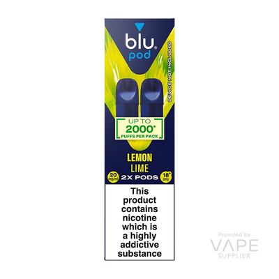 Blu Bar Pod Prefilled Pods 2 Pack