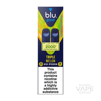 Blu Bar Pod Prefilled Pods 2 Pack