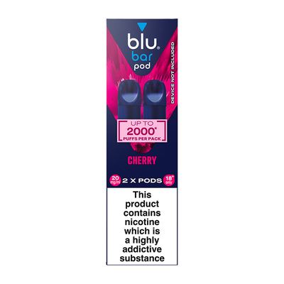 Blu Bar Pod Prefilled Pods 2 Pack (Outer of 6)
