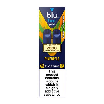 Blu Bar Pod Prefilled Pods 2 Pack (Outer of 6)