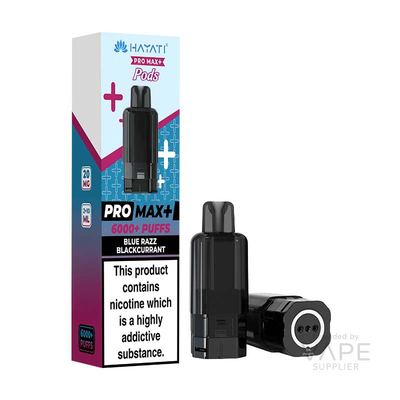 Hayati Pro Max+ 6K Prefilled Replacement Pods 20mg