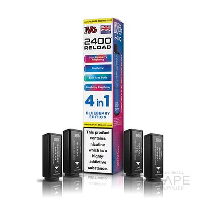 IVG 2400 4 In 1 Reload Pods - 8ml