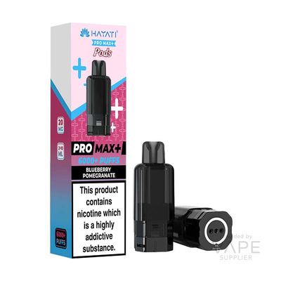 Hayati Pro Max+ 6K Prefilled Replacement Pods 20mg