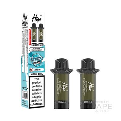 Higo Krystal Pro 600 Prefilled Pods 2 Pack