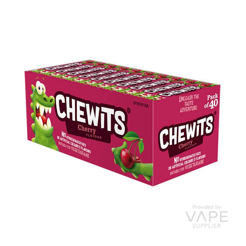 Chewits Cherry Stick Pack 40 x 30g
