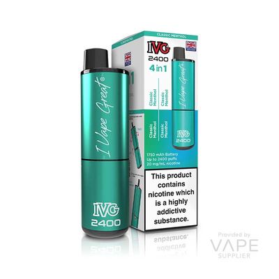 IVG 2400 4 In 1 Rechargeable Pod Kit - 8ml