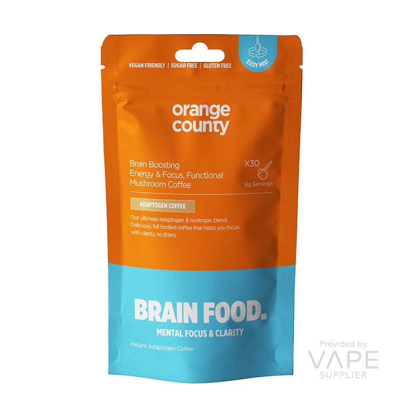 Orange County BRAIN FOOD - Coffee Instant Adaptogen Drink 200g