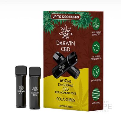 Darwin CBD 600mg (2 x 300mg) Prefilled Pod