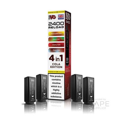 IVG 2400 4 In 1 Reload Pods - 8ml