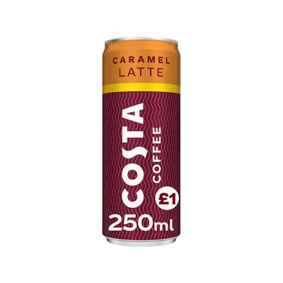 Costa Coffee Latte 250ml RRP £1.00 PMP