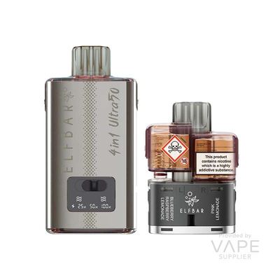 ELFBAR 4 in 1 Ultra50 Prefilled Pod Kit