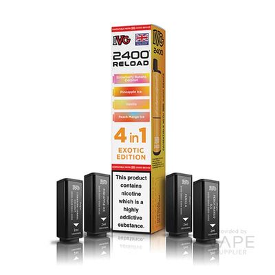 IVG 2400 4 In 1 Reload Pods - 8ml