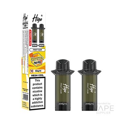 Higo Krystal Pro 600 Prefilled Pods 2 Pack