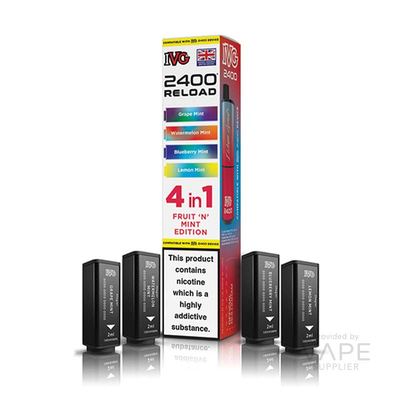 IVG 2400 4 In 1 Reload Pods - 8ml
