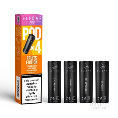 Elf Bar 4 in 1 Prefilled Pods 4 Pack