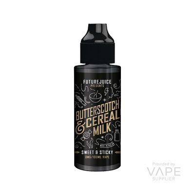 Future Juice Butterscotch Cereal Milk 100ml Shortfill