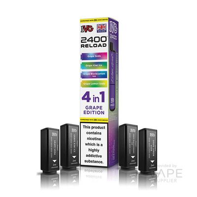 IVG 2400 4 In 1 Reload Pods - 8ml