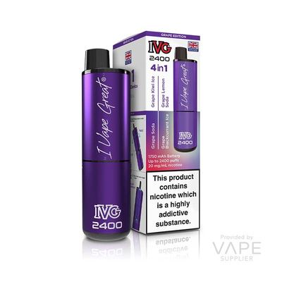 IVG 2400 4 In 1 Rechargeable Pod Kit - 8ml