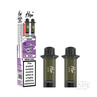 Higo Krystal Pro 600 Prefilled Pods 2 Pack