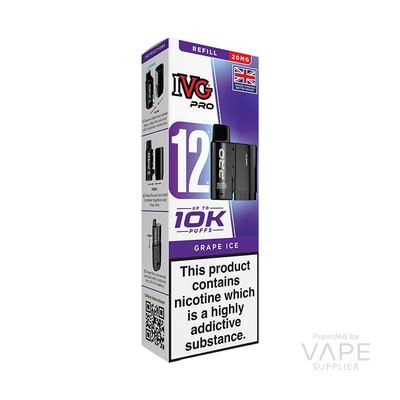 IVG Pro 12 (New) 20mg Prefilled Pod - 12ml