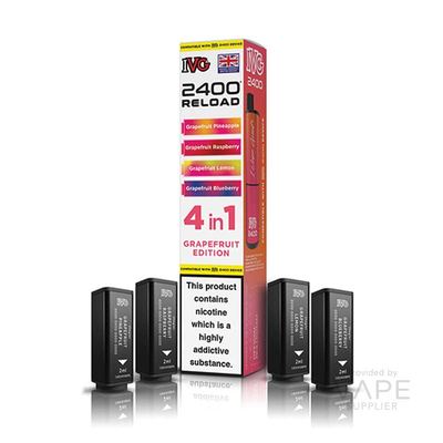 IVG 2400 4 In 1 Reload Pods - 8ml