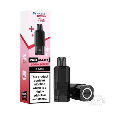 Hayati Pro Max+ 6K Prefilled Replacement Pods 20mg