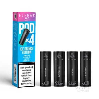 Elf Bar 4 in 1 Prefilled Pods 4 Pack