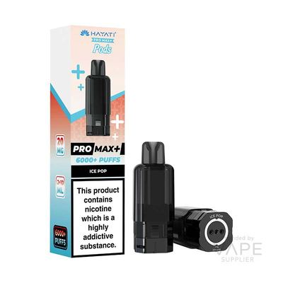 Hayati Pro Max+ 6K Prefilled Replacement Pods 20mg