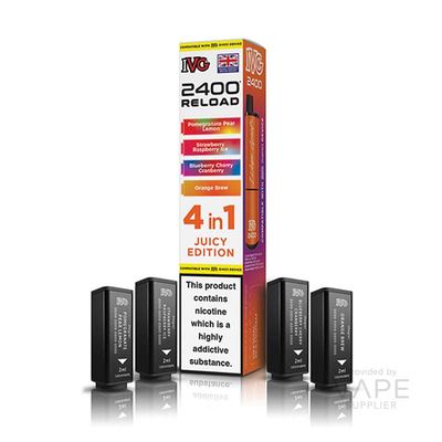 IVG 2400 4 In 1 Reload Pods - 8ml