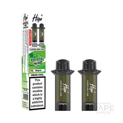 Higo Krystal Pro 600 Prefilled Pods 2 Pack