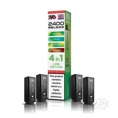 IVG 2400 4 In 1 Reload Pods - 8ml