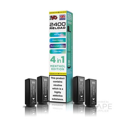 IVG 2400 4 In 1 Reload Pods - 8ml