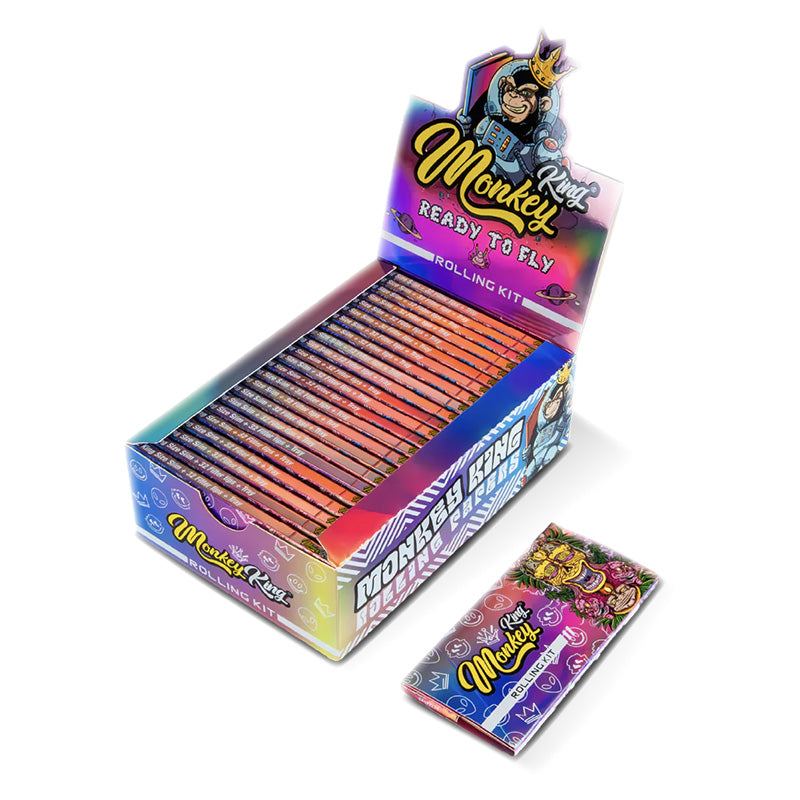 Monkey King Magnetic KS Papers + Tips + Tray Unbleached Ready To Fly RRP £1.99