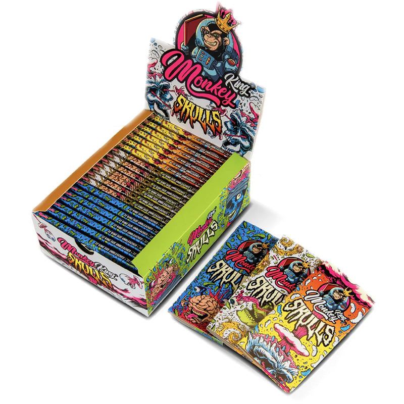 Monkey King Magnetic KS Papers + Tips Unbleached Skulls RRP £1.99